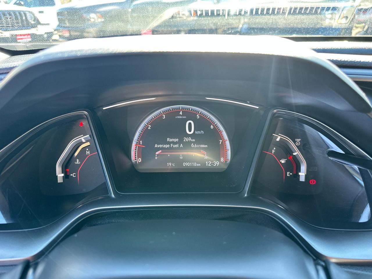 2020 Honda Civic Sport Manual HTD-Cloth Sunroof AC RvCam SmartPhone Photo