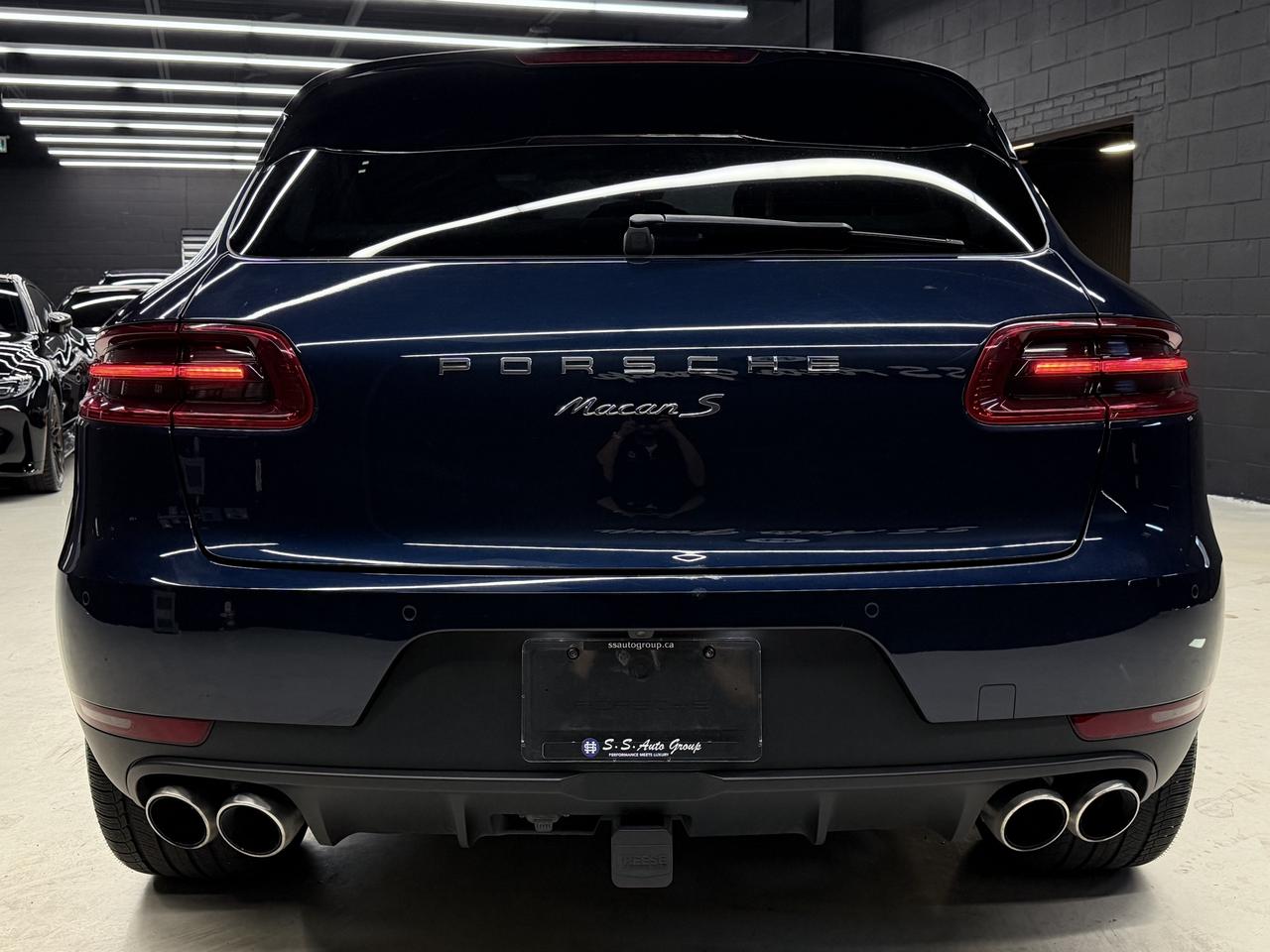2017 Porsche Macan S|NAV|BOSE|LKA|BSM|PANO|COOLED SEATS|LOW KMS| Photo