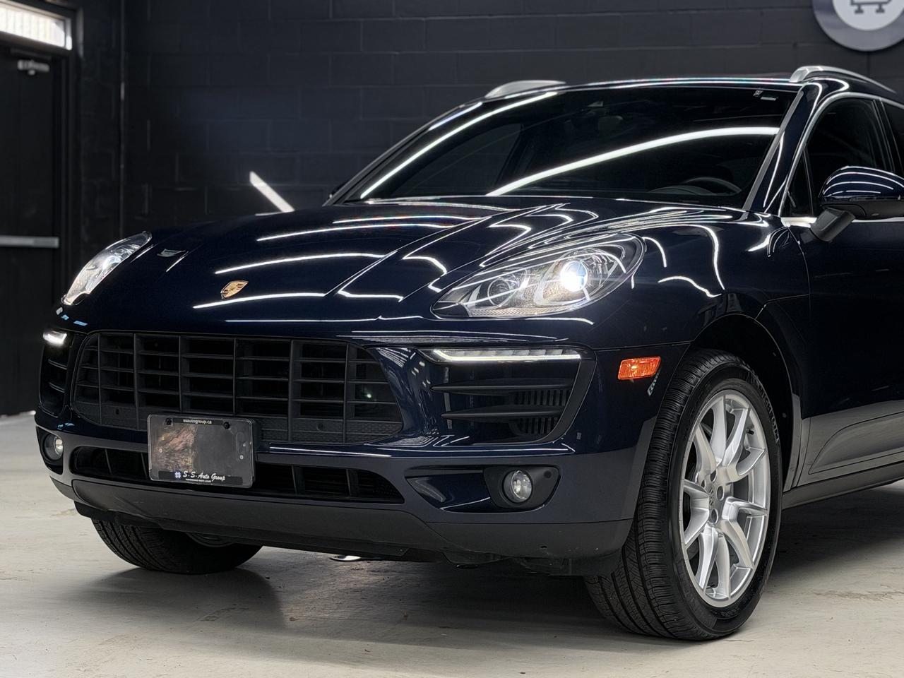 2017 Porsche Macan S|NAV|BOSE|LKA|BSM|PANO|COOLED SEATS|LOW KMS| Photo