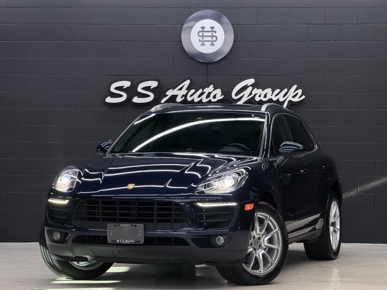 2017 Porsche Macan S|NAV|BOSE|LKA|BSM|PANO|COOLED SEATS|LOW KMS| Photo0