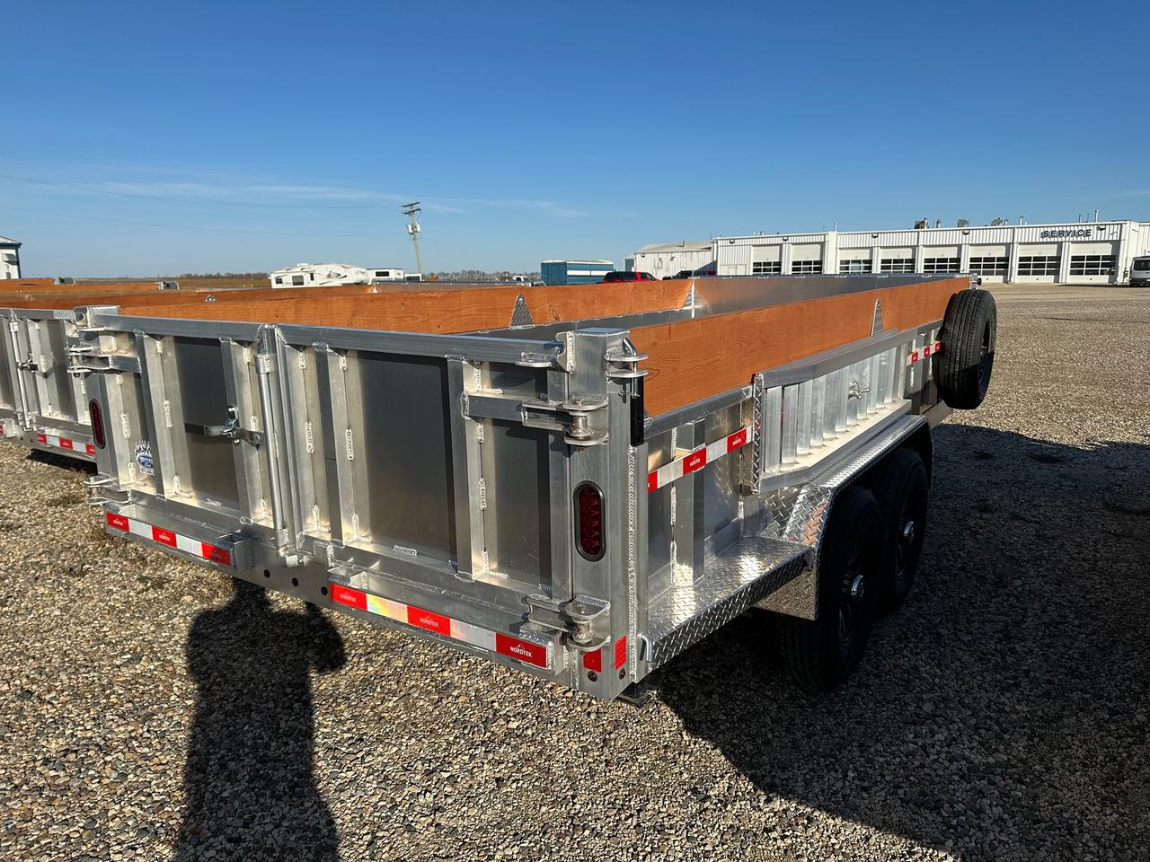 2027 Nordtek Dump Trailer 82" x 16' Nordtek Dump Trailer Photo