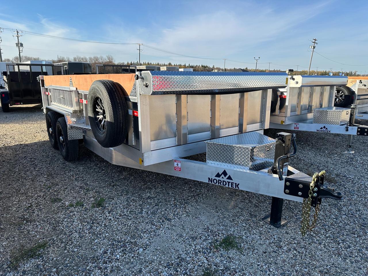2027 Nordtek Dump Trailer 82" x 16' Nordtek Dump Trailer Photo