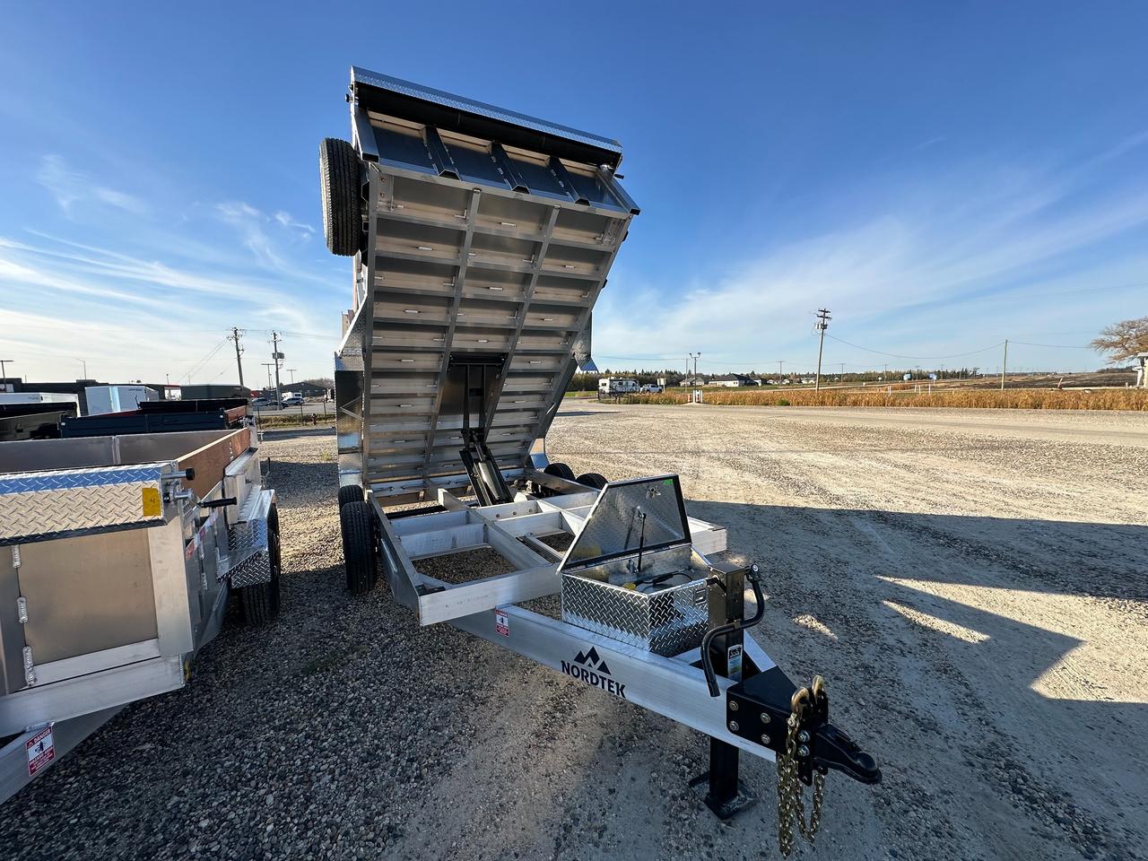 2027 Nordtek Dump Trailer 82" x 14' Nordtek Dump Trailer Photo