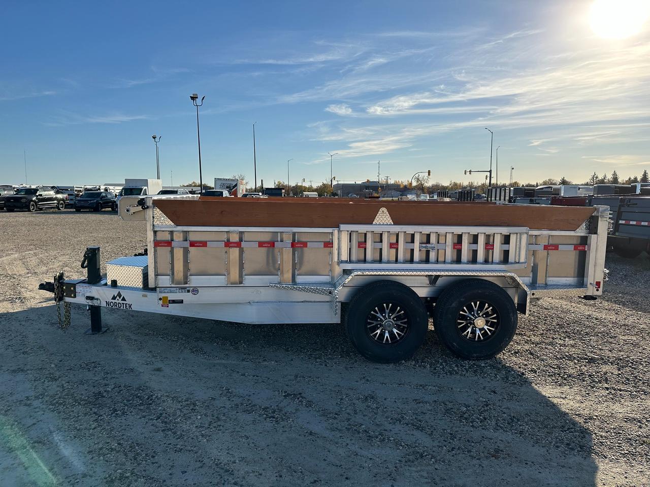 2027 Nordtek Dump Trailer 82" x 14' Nordtek Dump Trailer Photo