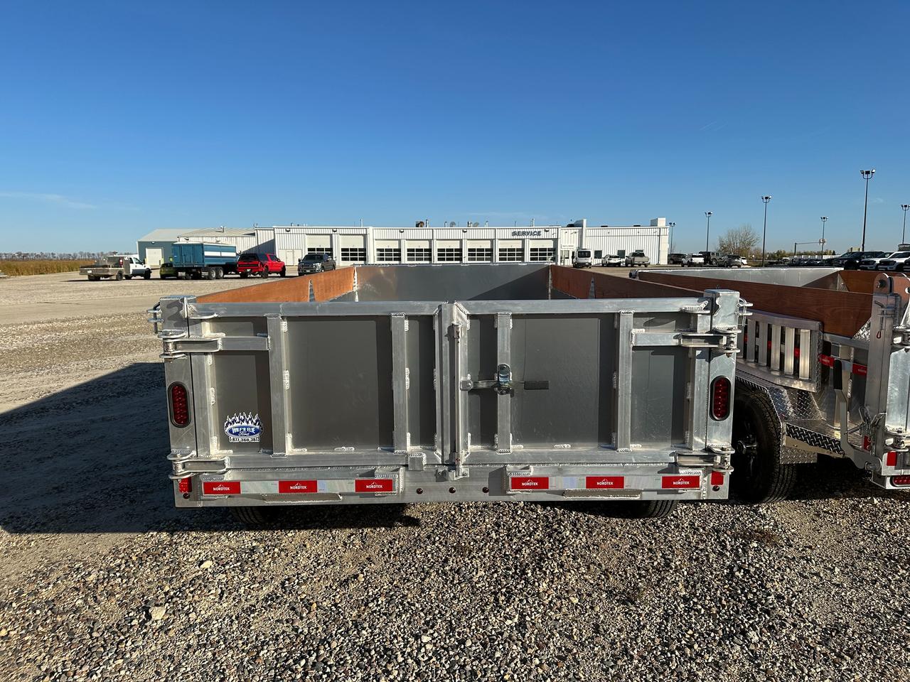 2027 Nordtek Dump Trailer 82" x 14' Nordtek Dump Trailer Photo