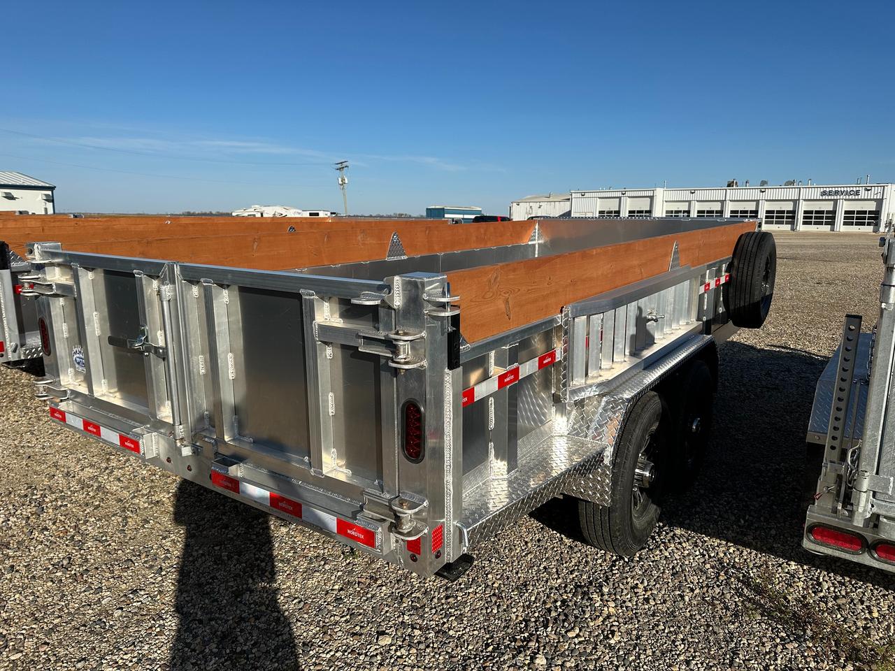 2027 Nordtek Dump Trailer 82" x 16' Nordtek Dump Trailer Photo