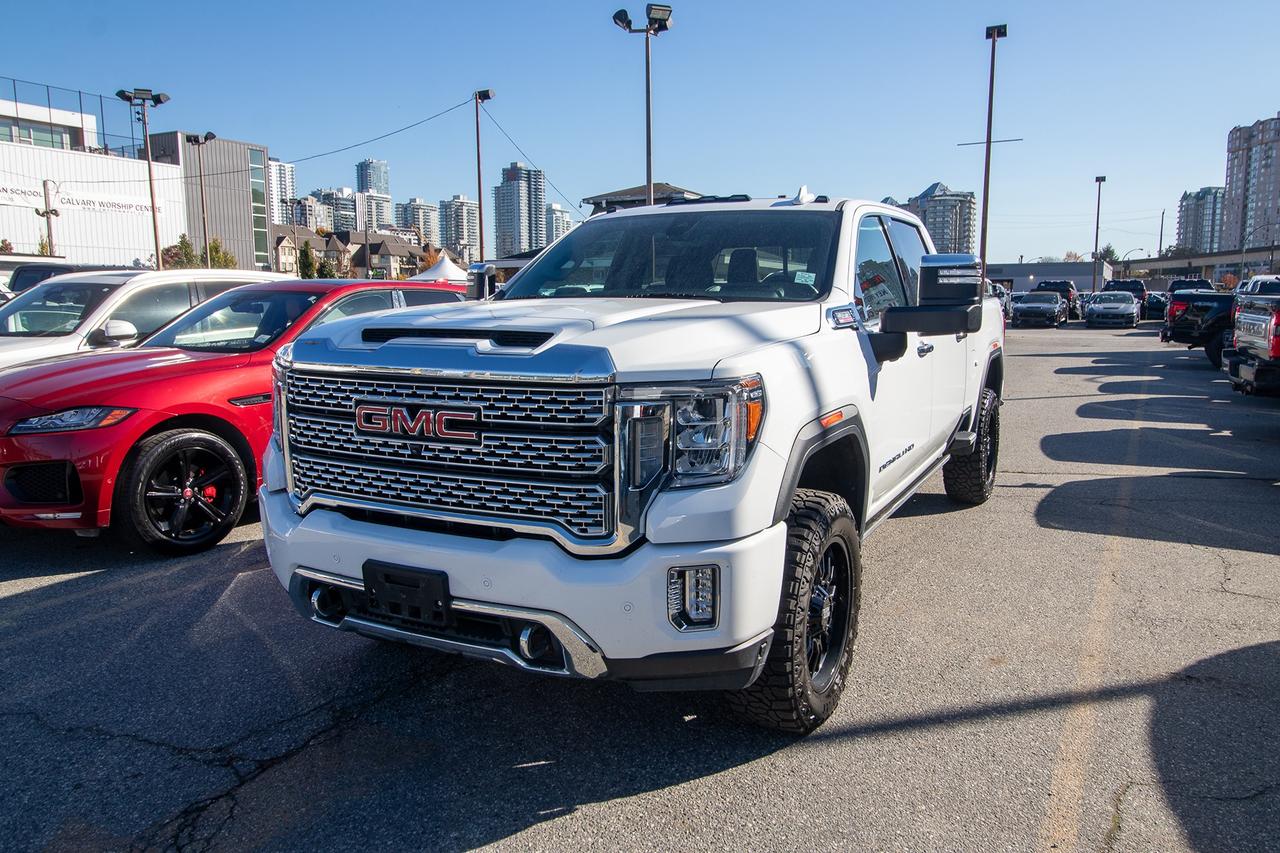 White 2023 GMC Sierra 3500HD Pickup Truck Four-Wheel Drive Automatic