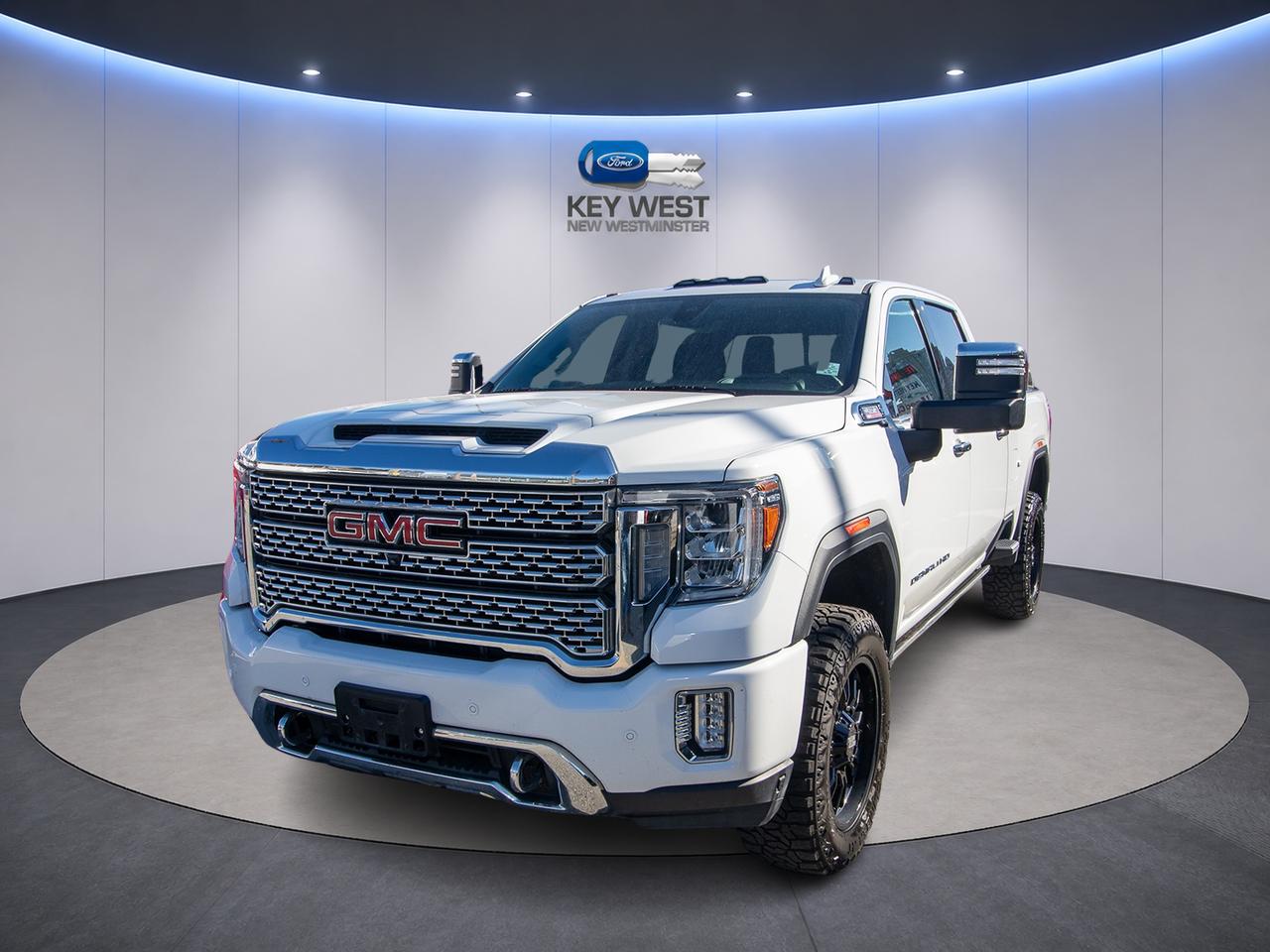 White 2023 GMC Sierra 3500HD Pickup Truck Four-Wheel Drive Automatic