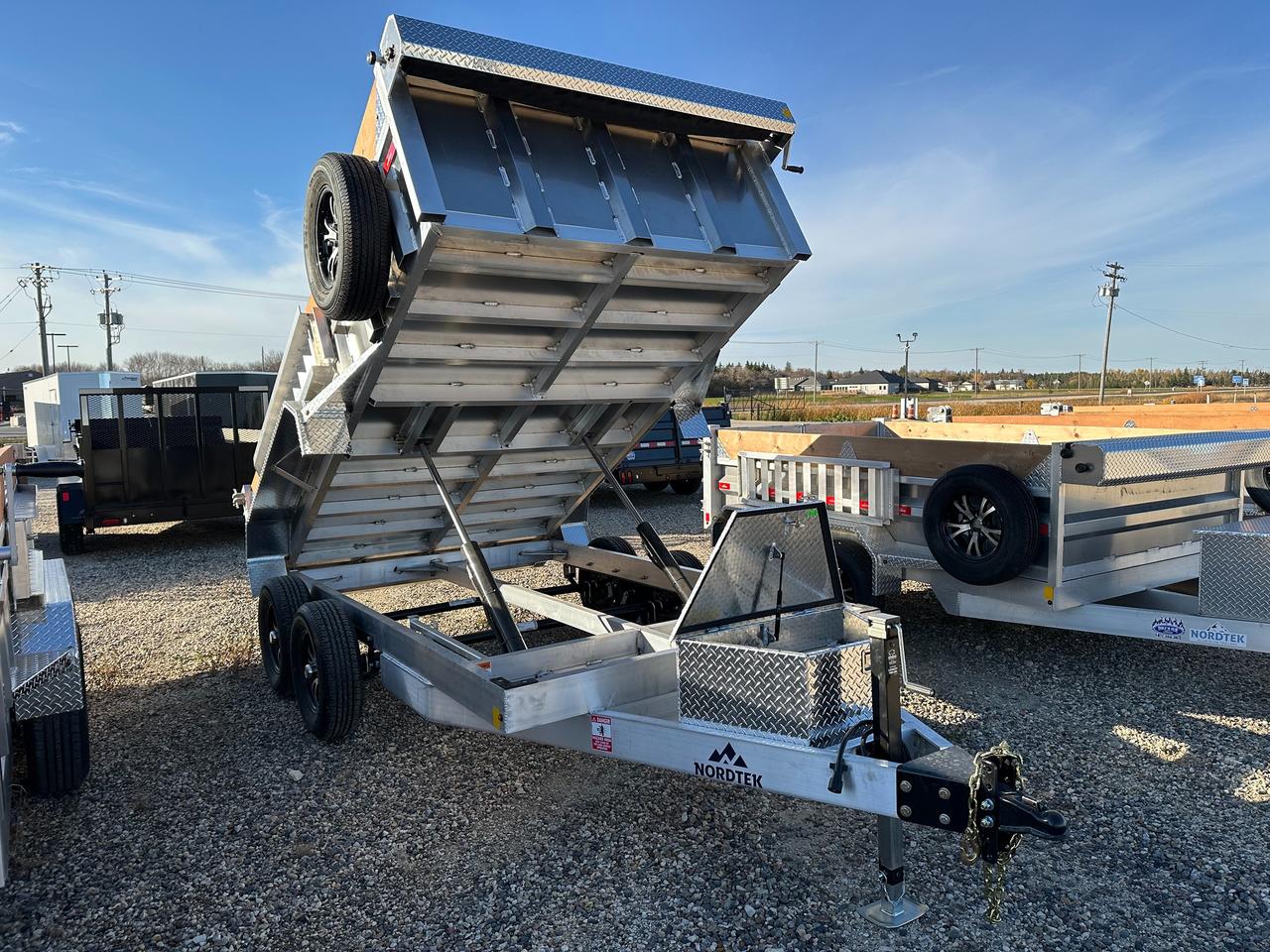 2027 Nordtek Dump Trailer 75" x 12' Nordtek Dump Trailer Photo