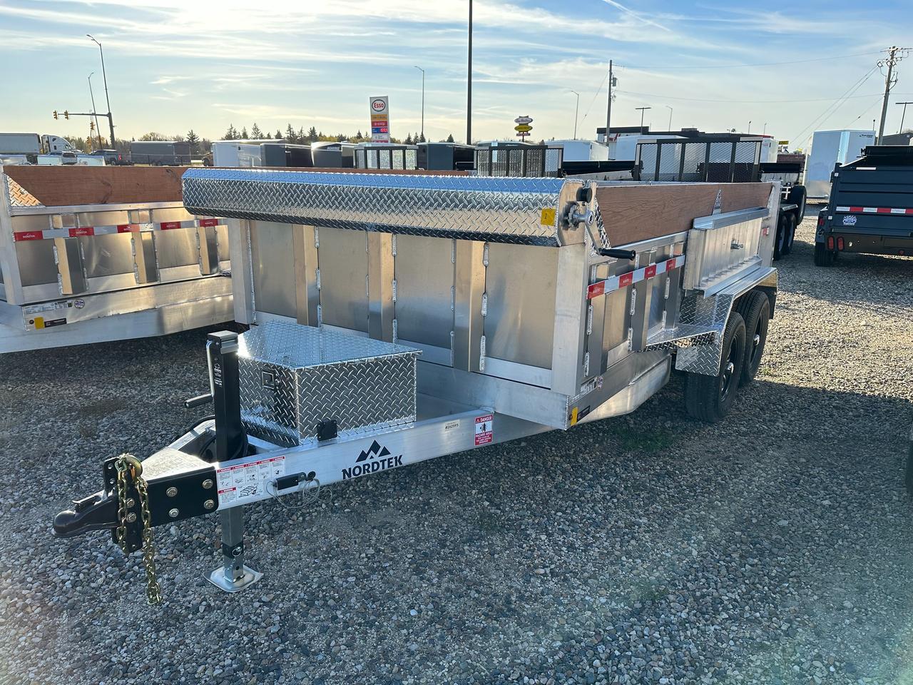 2027 Nordtek Dump Trailer 75" x 12' Nordtek Dump Trailer Photo