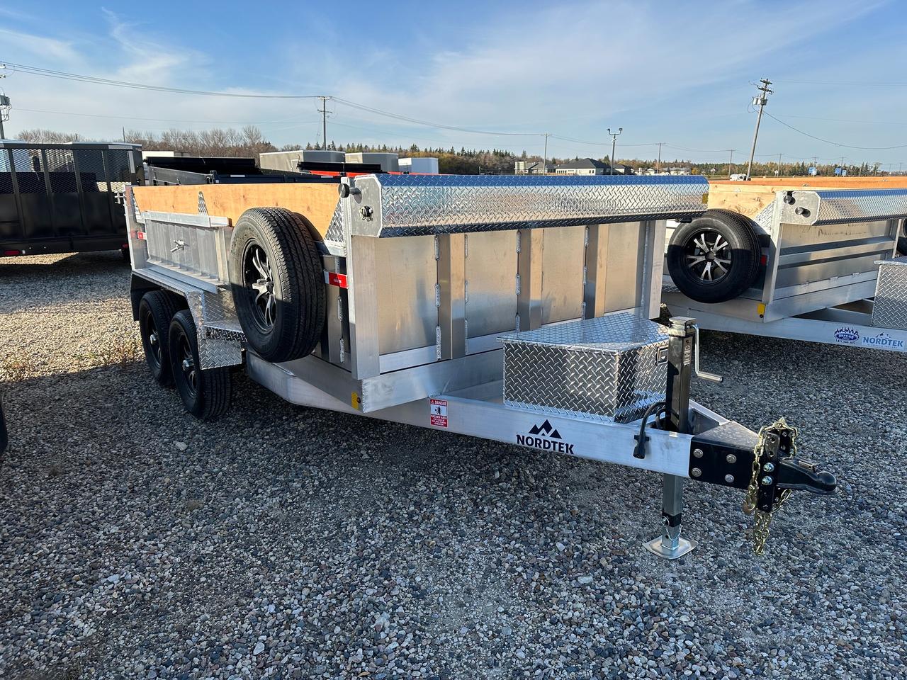 2027 Nordtek Dump Trailer 75" x 12' Nordtek Dump Trailer Photo