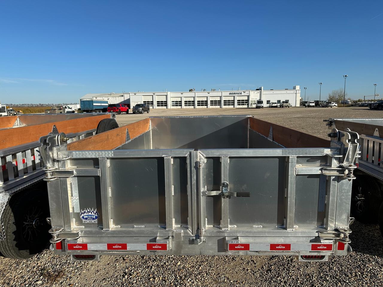 2027 Nordtek Dump Trailer 82" x 12' Nordtek Dump Trailer Photo