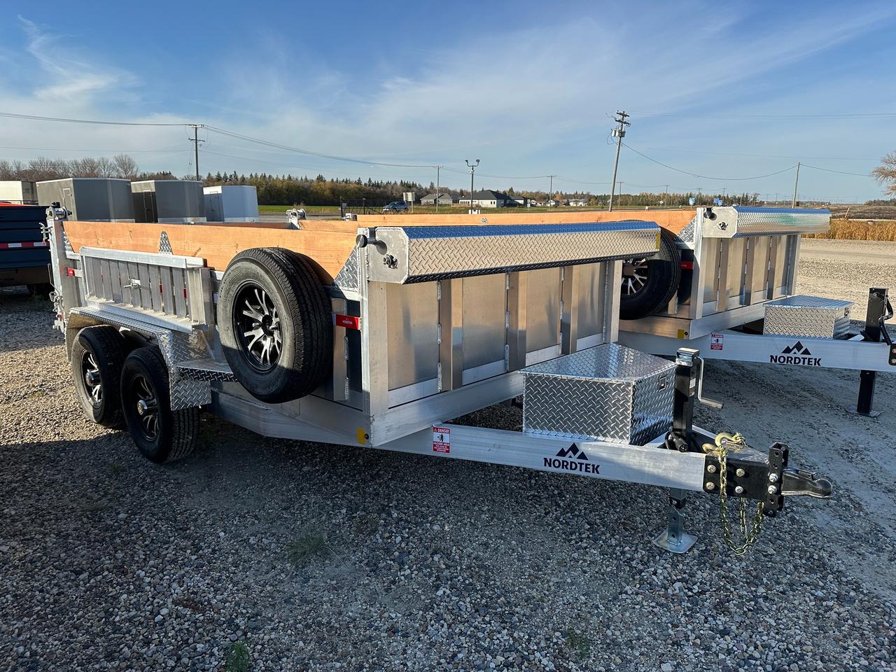2027 Nordtek Dump Trailer 82" x 12' Nordtek Dump Trailer Photo