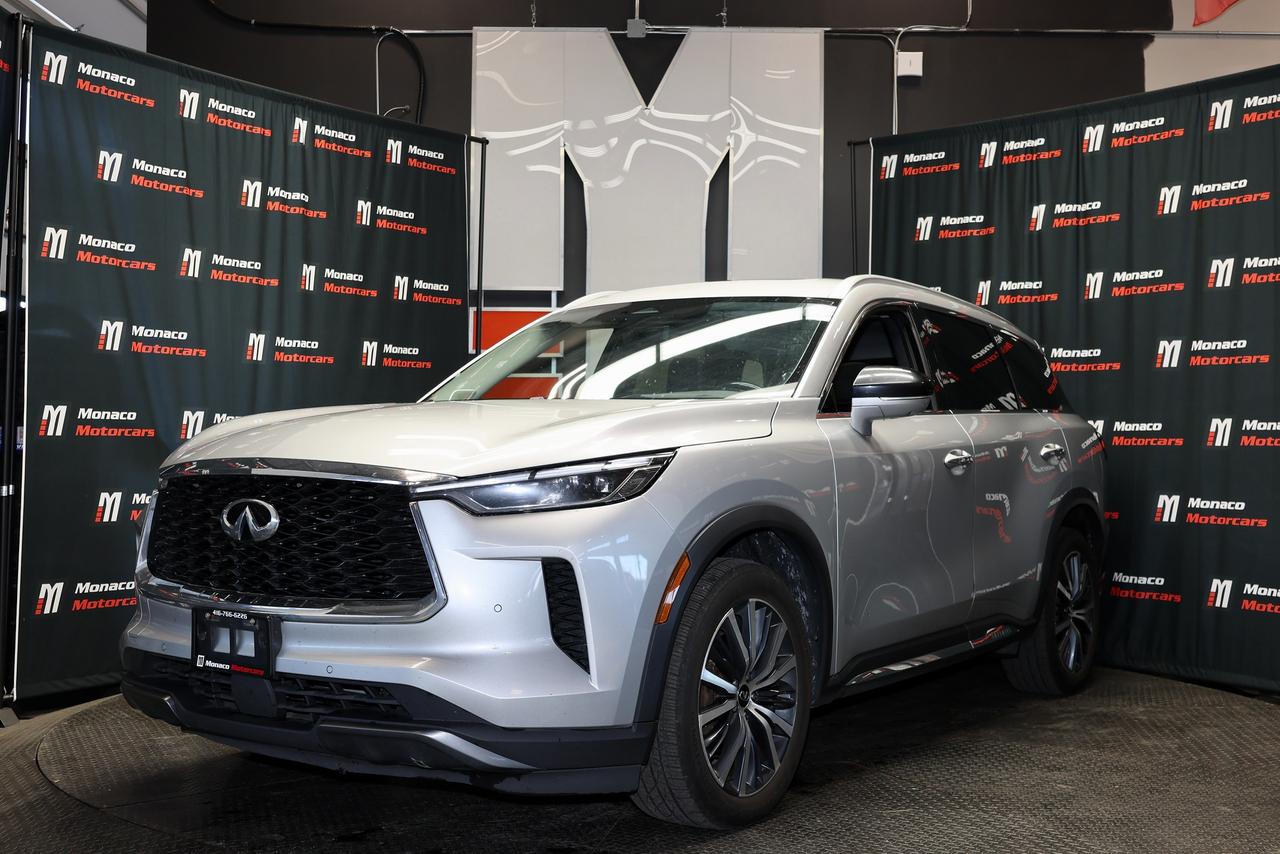 Silver 2023 INFINITI QX60 SUV / Crossover All-Wheel Drive Automatic