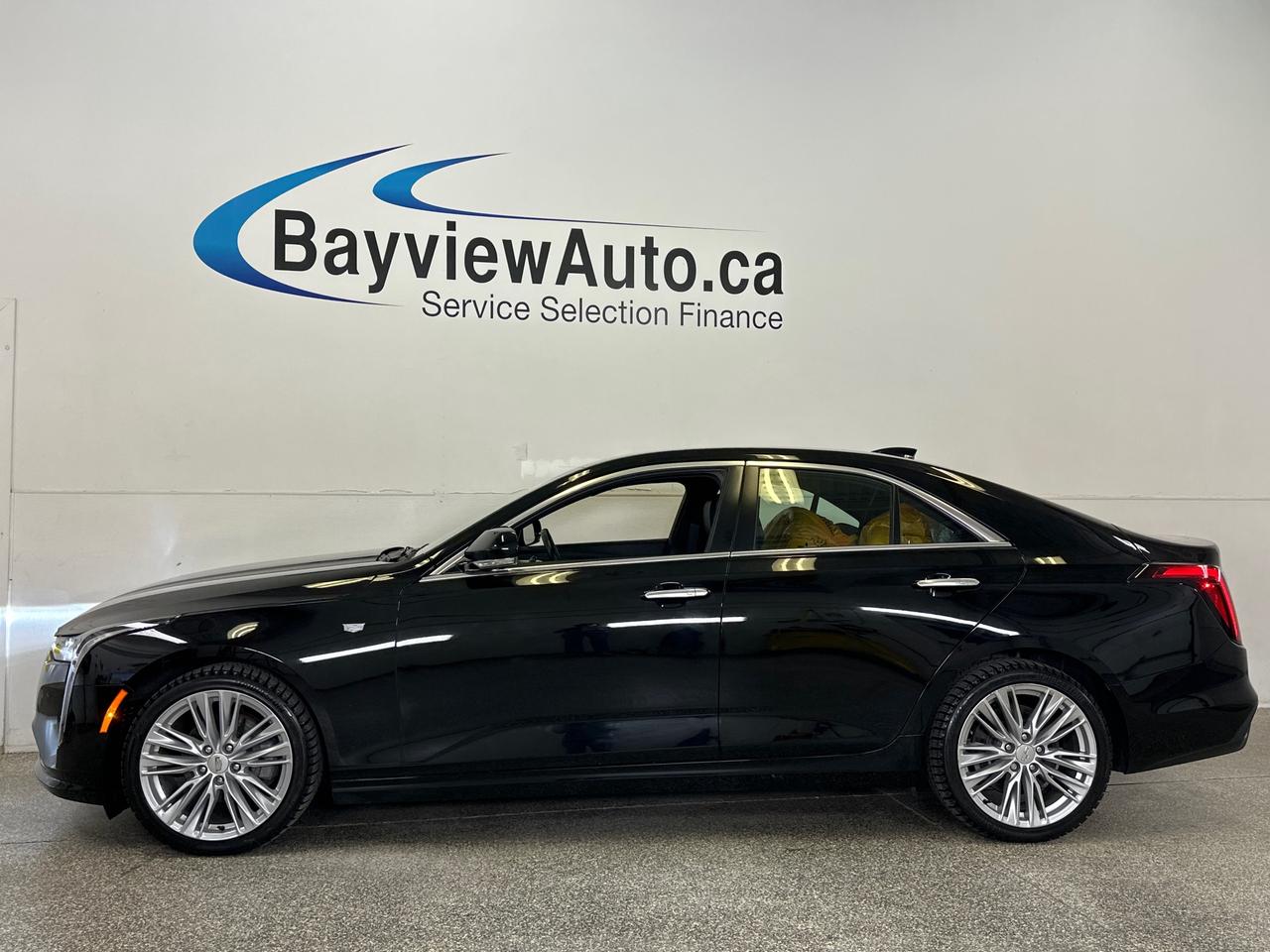 2021 Cadillac CT4 Premium Luxury PREMIUM LUXURY/AWD/LEATHER/HEATED STEERING & SEATS/53KM/LOCAL TRADE! Photo