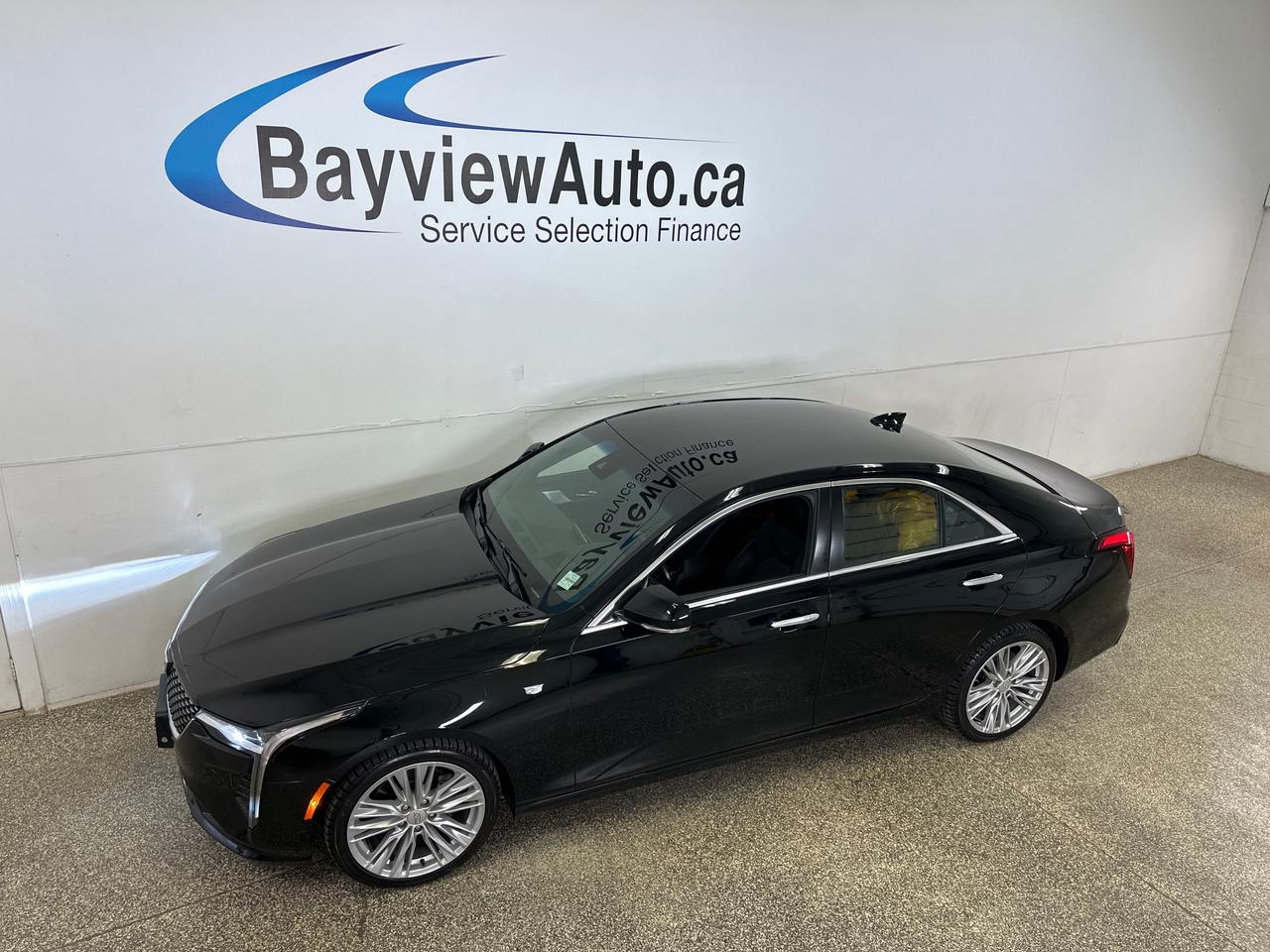2021 Cadillac CT4 Premium Luxury PREMIUM LUXURY/AWD/LEATHER/HEATED STEERING & SEATS/53KM/LOCAL TRADE! Photo