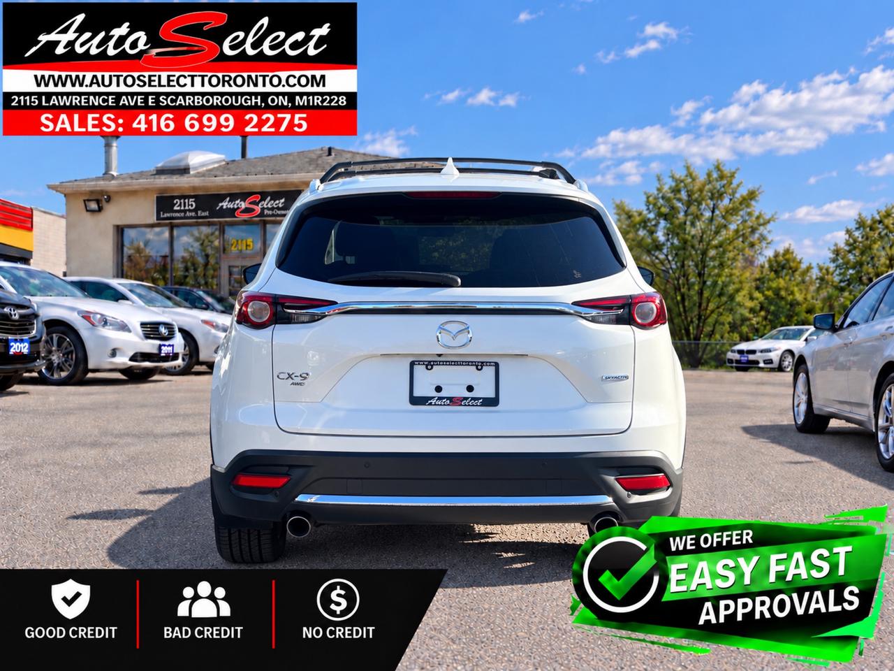 2021 Mazda CX-9 100th Anniversary Edition AWD**Red Leather**Sunroof**Carplay**Clean Carfax** Photo