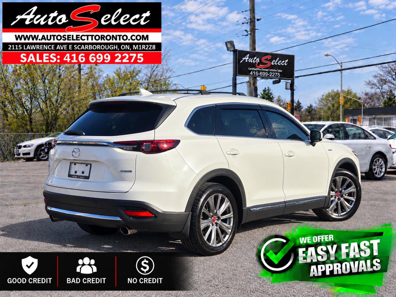 2021 Mazda CX-9 100th Anniversary Edition AWD**Red Leather**Sunroof**Carplay**Clean Carfax** Photo