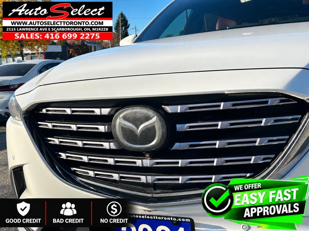2021 Mazda CX-9 100th Anniversary Edition AWD**Red Leather**Sunroof**Carplay**Clean Carfax** Photo