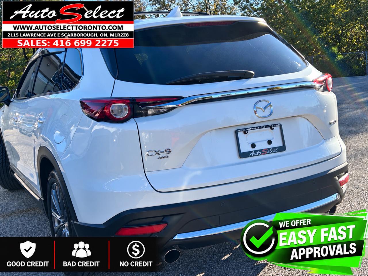 2021 Mazda CX-9 100th Anniversary Edition AWD**Red Leather**Sunroof**Carplay**Clean Carfax** Photo