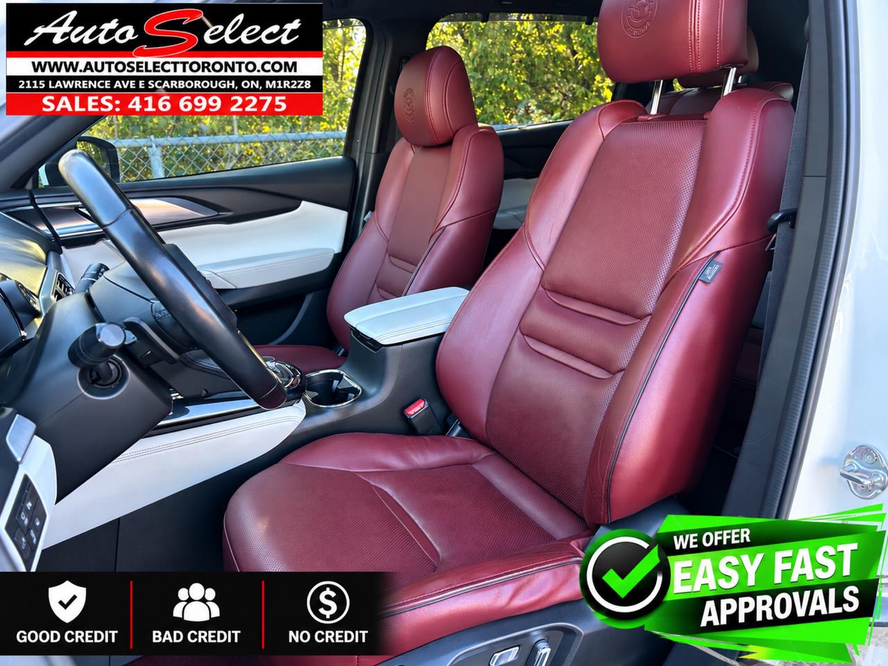 2021 Mazda CX-9 100th Anniversary Edition AWD**Red Leather**Sunroof**Carplay**Clean Carfax** Photo