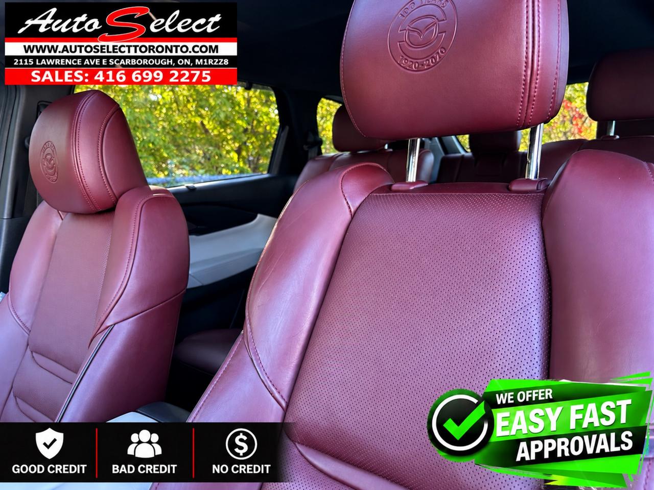 2021 Mazda CX-9 100th Anniversary Edition AWD**Red Leather**Sunroof**Carplay**Clean Carfax** Photo