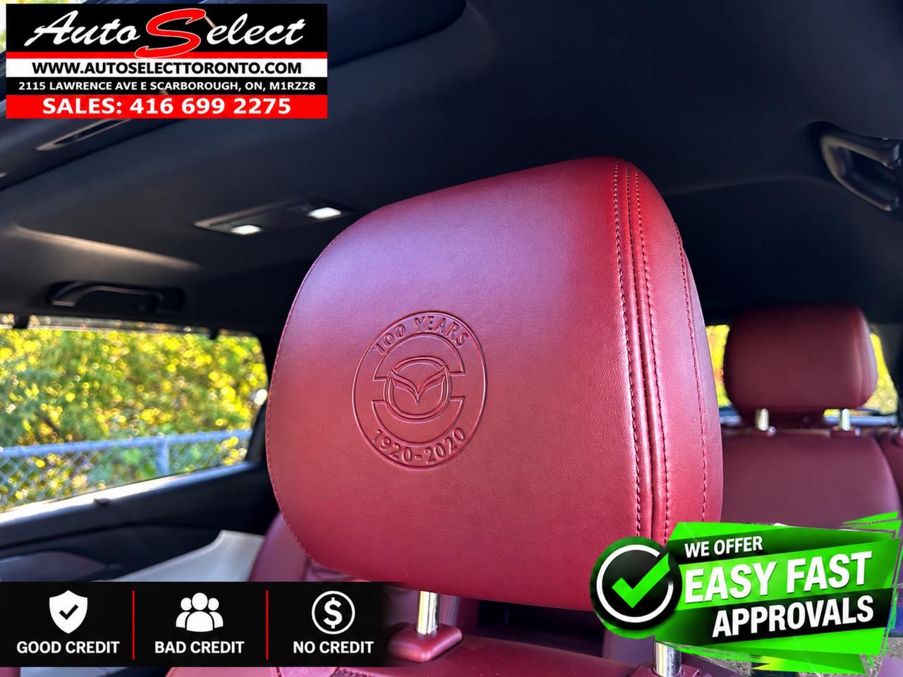 2021 Mazda CX-9 100th Anniversary Edition AWD**Red Leather**Sunroof**Carplay**Clean Carfax** Photo