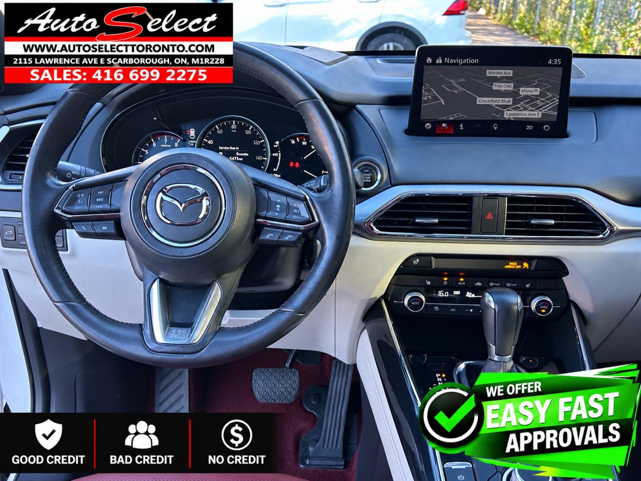 2021 Mazda CX-9 100th Anniversary Edition AWD**Red Leather**Sunroof**Carplay**Clean Carfax** Photo