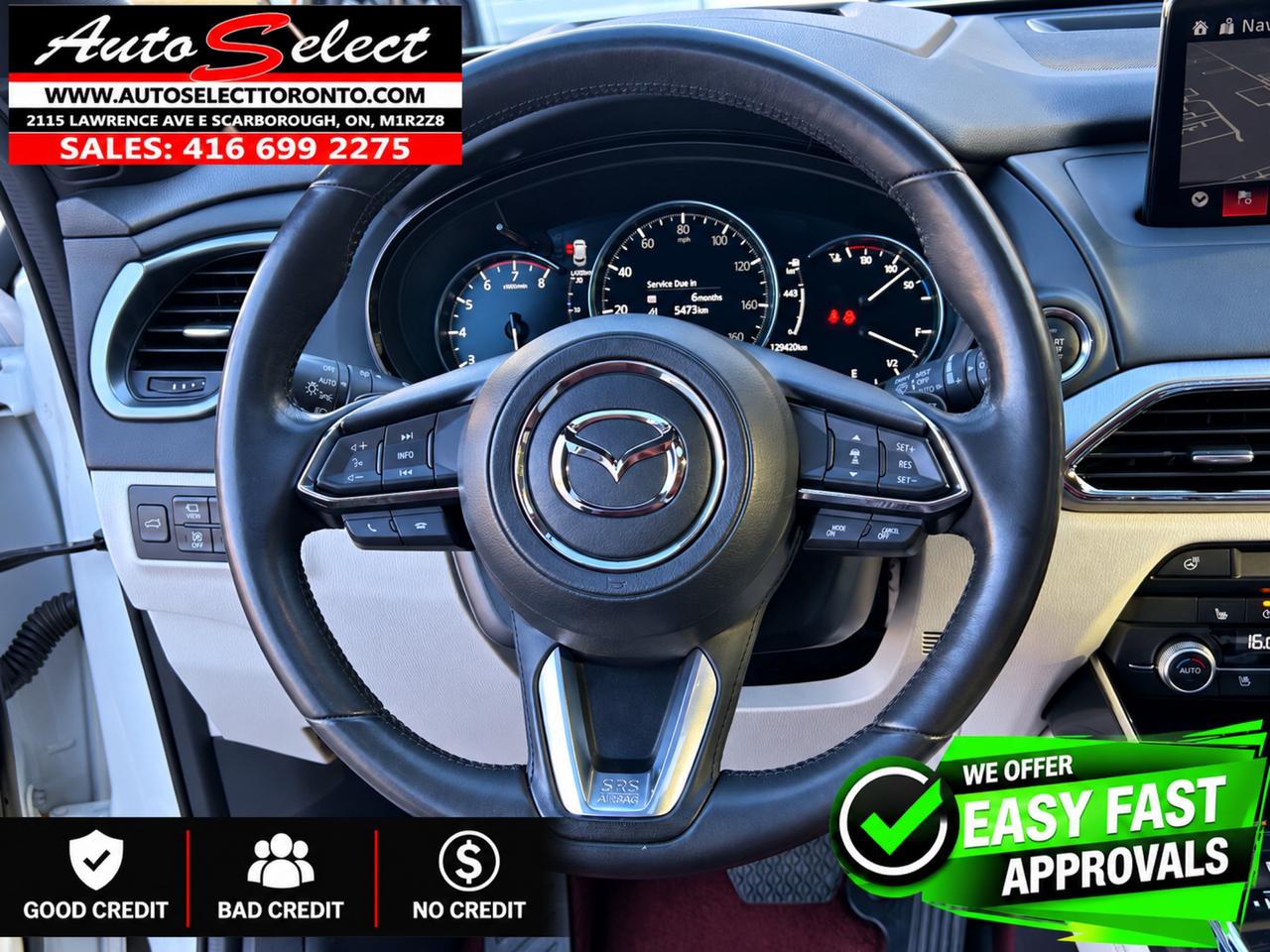 2021 Mazda CX-9 100th Anniversary Edition AWD**Red Leather**Sunroof**Carplay**Clean Carfax** Photo