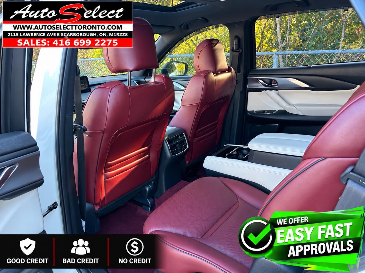 2021 Mazda CX-9 100th Anniversary Edition AWD**Red Leather**Sunroof**Carplay**Clean Carfax** Photo