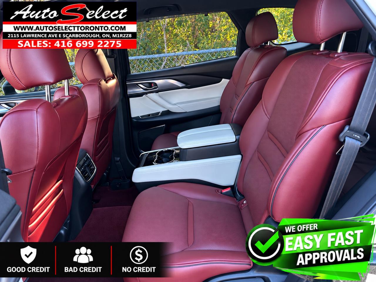 2021 Mazda CX-9 100th Anniversary Edition AWD**Red Leather**Sunroof**Carplay**Clean Carfax** Photo