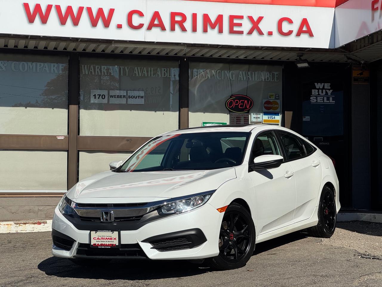 2016 Honda Civic EX One Owner | Sunroof | LaneWatch | Service History Photo0