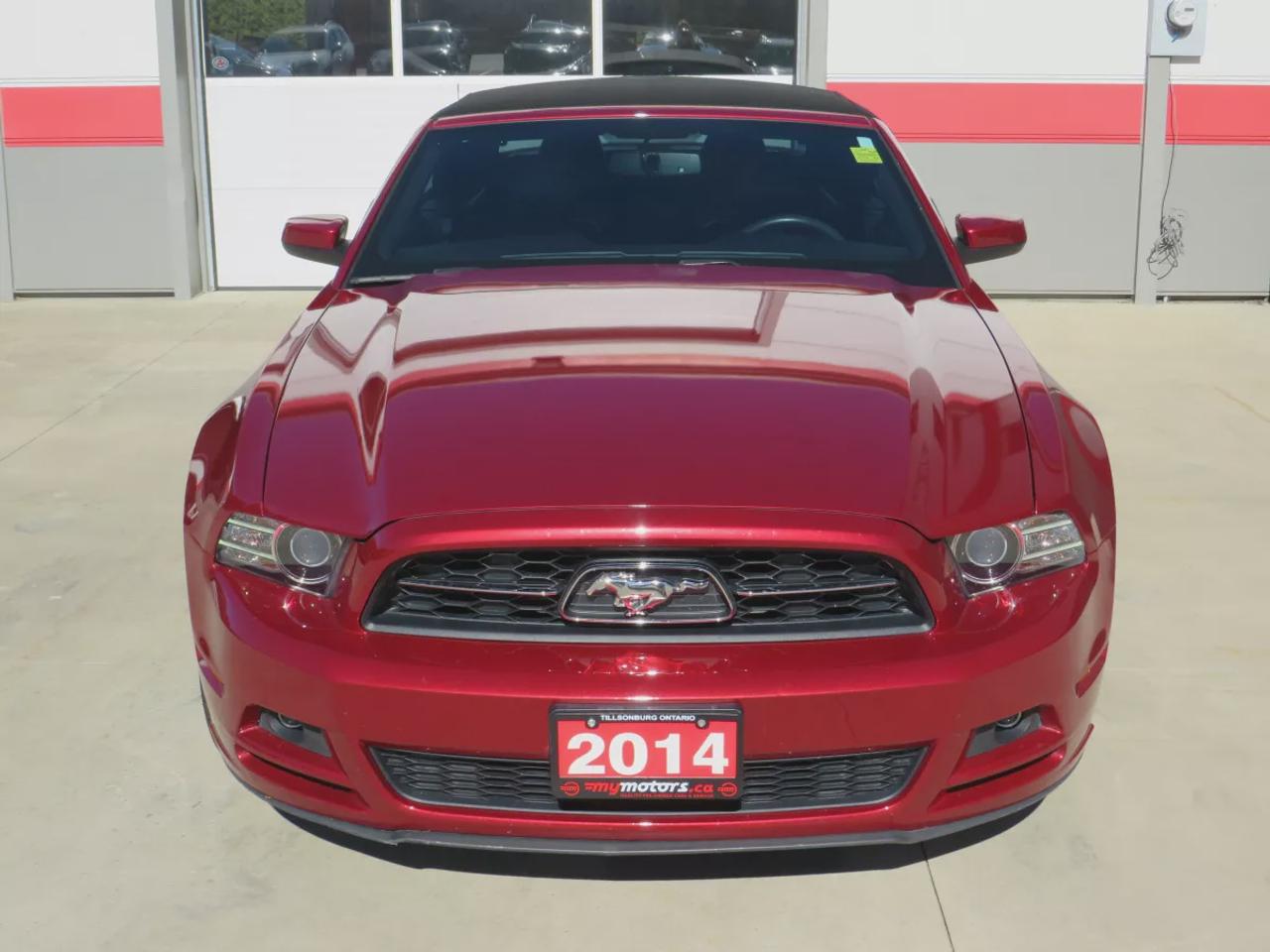 2014 Ford Mustang V6 Premium| LOW KMS | RWD | Automatic | Convertible | Alloy Wheels | Leather Seats | Heated Seats | Back-Up Camera Photo