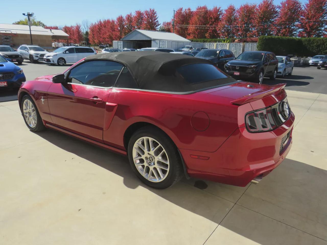 2014 Ford Mustang V6 Premium| LOW KMS | RWD | Automatic | Convertible | Alloy Wheels | Leather Seats | Heated Seats | Back-Up Camera Photo