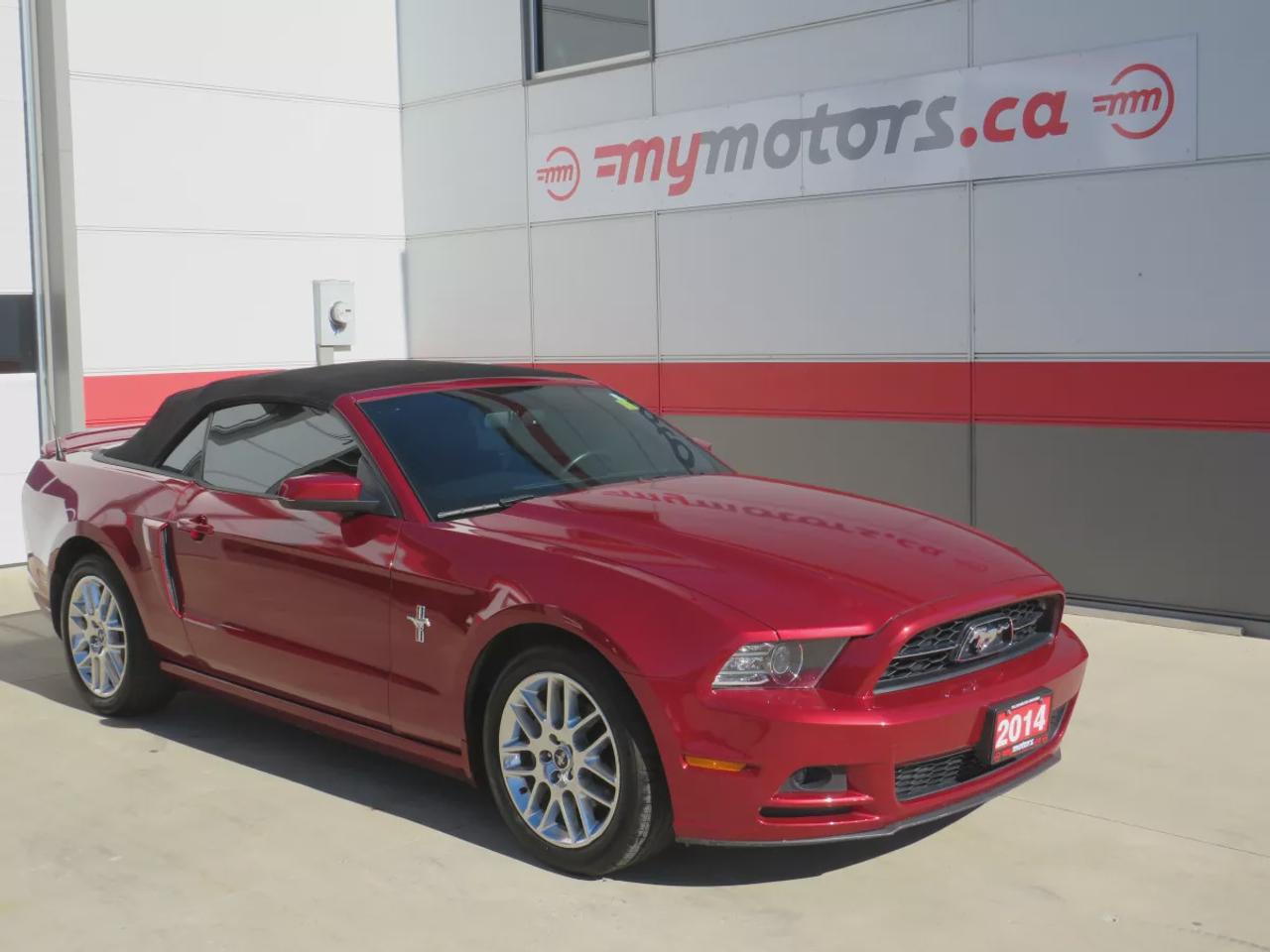 2014 Ford Mustang V6 Premium| LOW KMS | RWD | Automatic | Convertible | Alloy Wheels | Leather Seats | Heated Seats | Back-Up Camera Photo