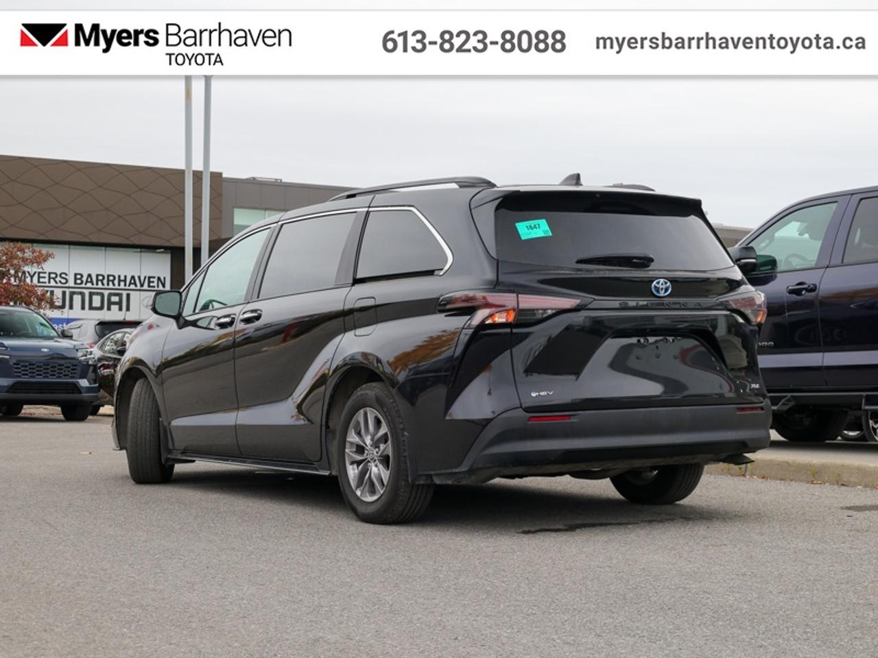 2025 Toyota Sienna XLE 8-Passenger  - Sunroof - $368 B/W Photo3