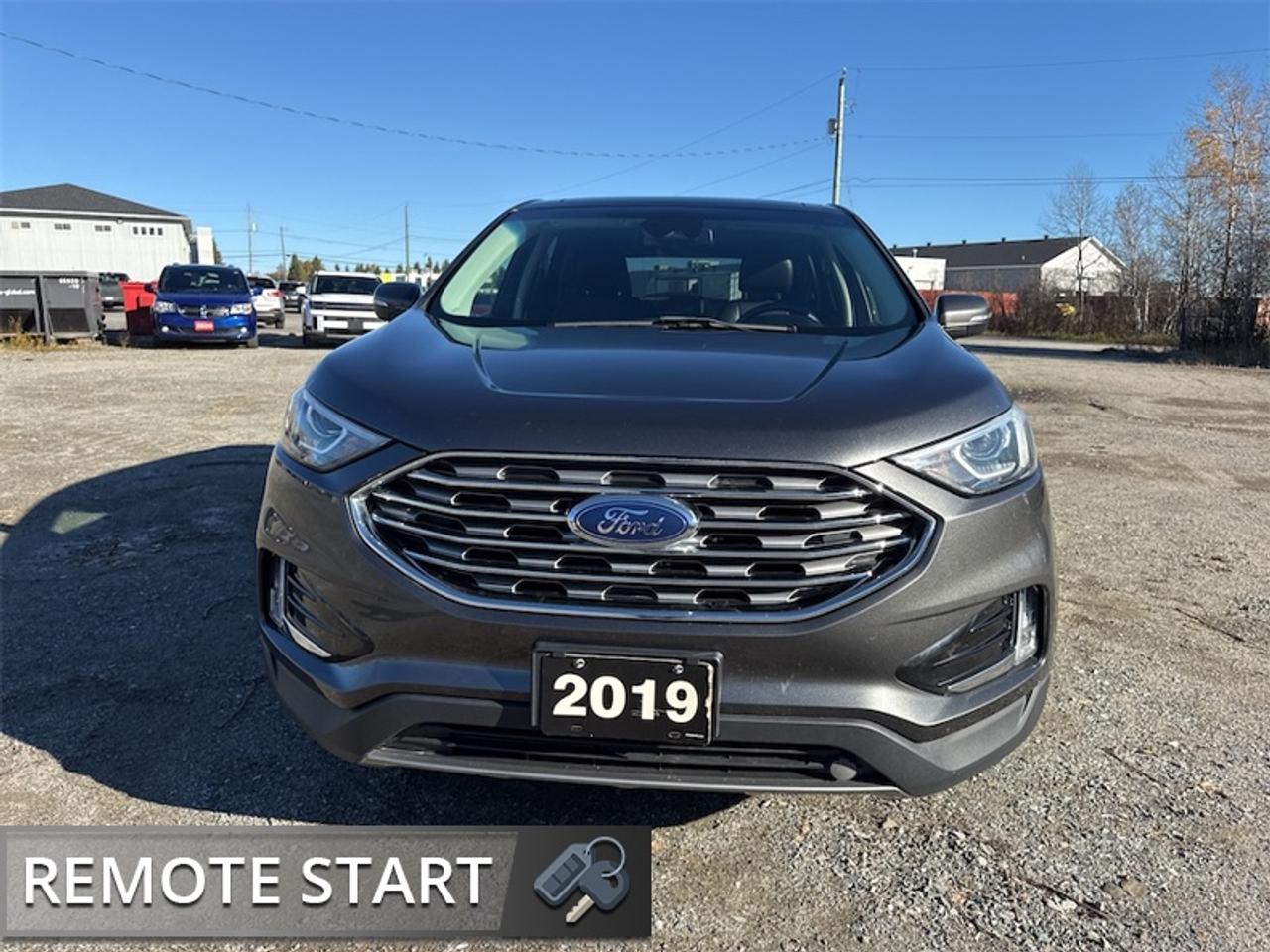 2019 Ford Edge Titanium AWD  - Trade-in - Non-smoker - $200 B/W Photo