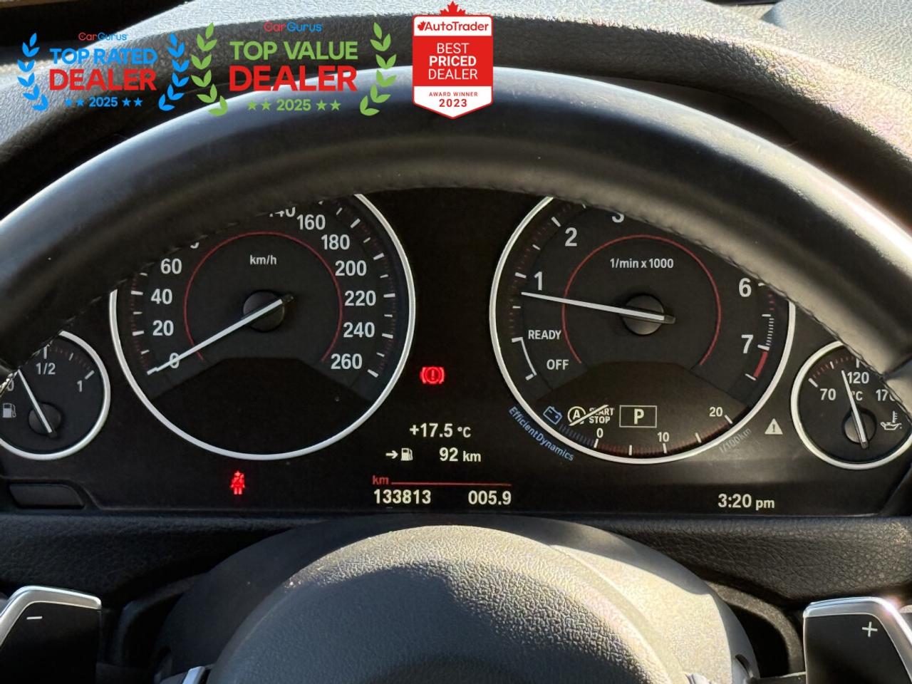 2016 BMW 3 Series 335i GT //M PKG | BMW SERVICED | PANO | HARMAN KARDON | AMBIENT LIGHTING Photo