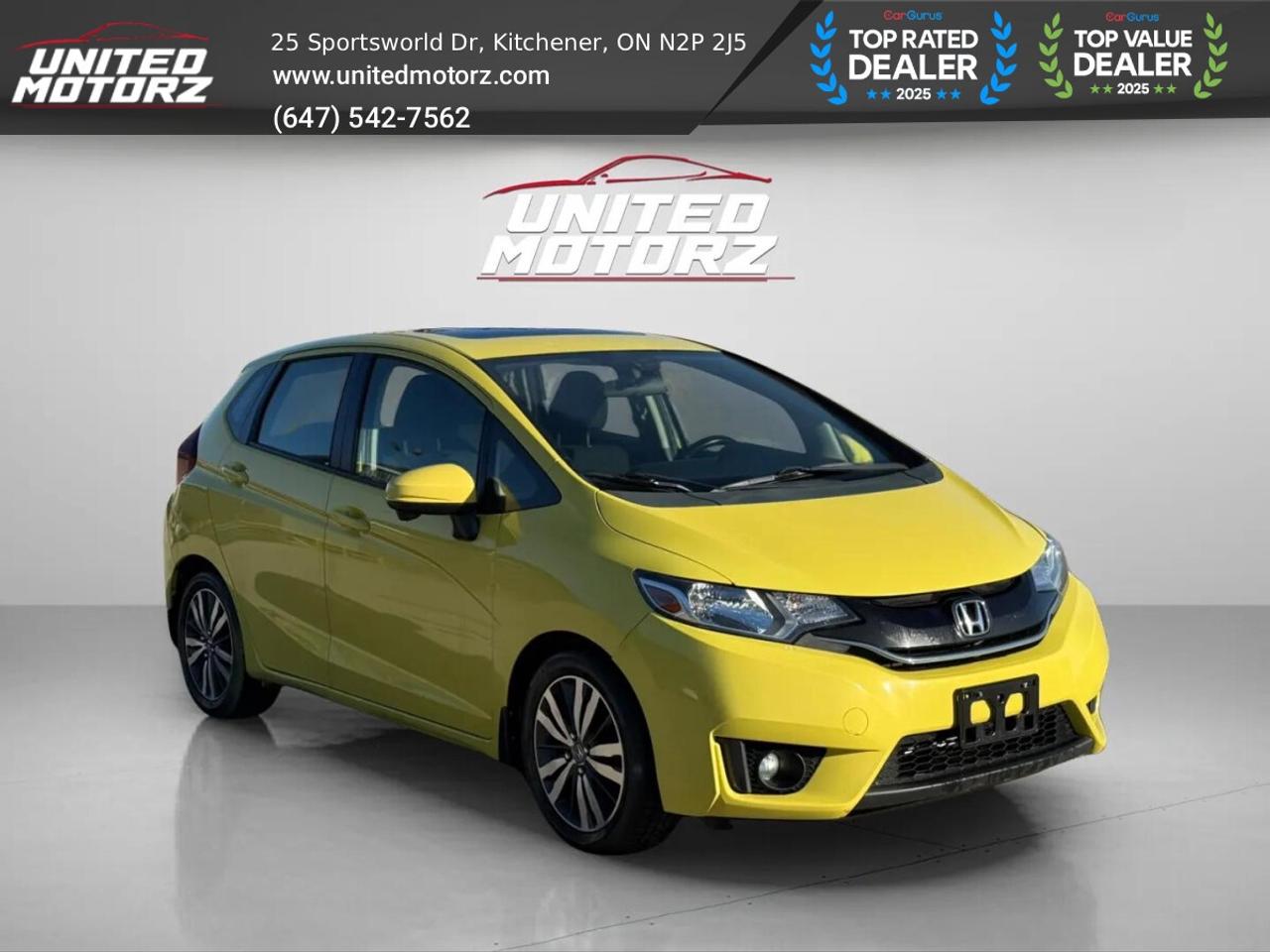 2015 Honda Fit CVT EX HB FWD 1.5L 4cyl~SAFETY CERTIFIED~ Photo3