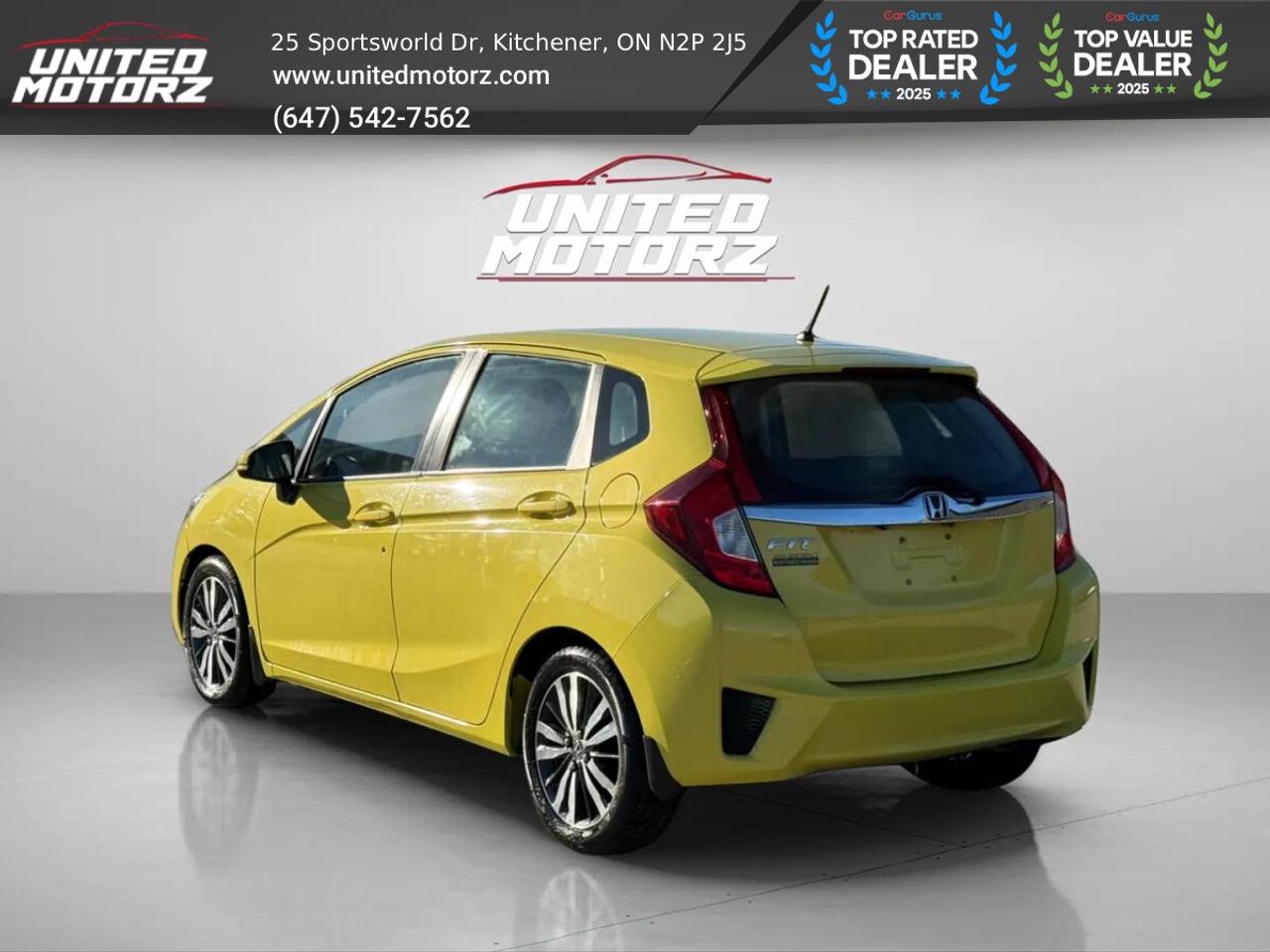 2015 Honda Fit CVT EX HB FWD 1.5L 4cyl~SAFETY CERTIFIED~ Photo