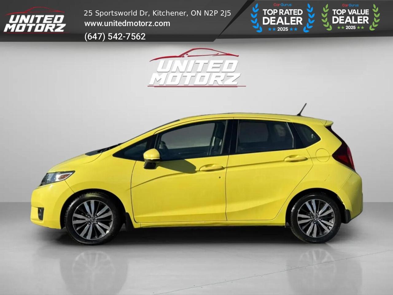 2015 Honda Fit CVT EX HB FWD 1.5L 4cyl~SAFETY CERTIFIED~ Photo