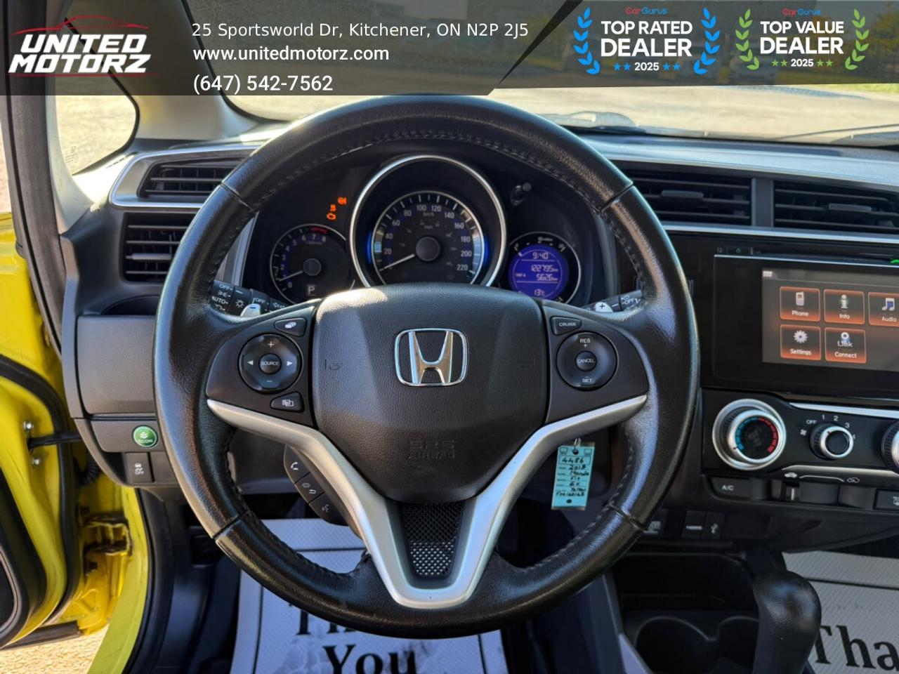 2015 Honda Fit CVT EX HB FWD 1.5L 4cyl~SAFETY CERTIFIED~ Photo