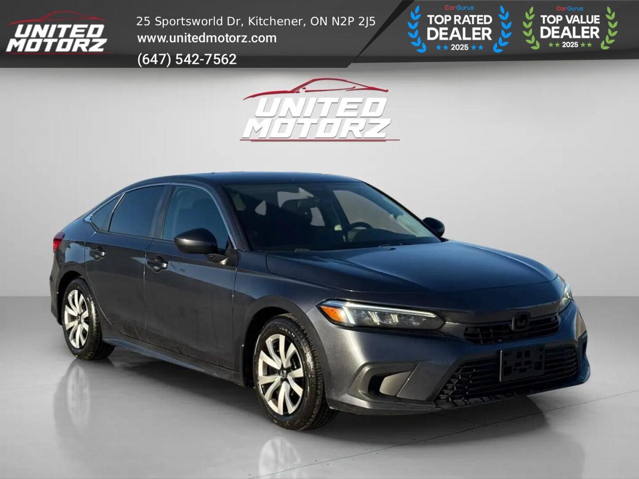 2022 Honda Civic LX CVT FWD 2.0L ~SAFETY CERTIFIED~ Photo3