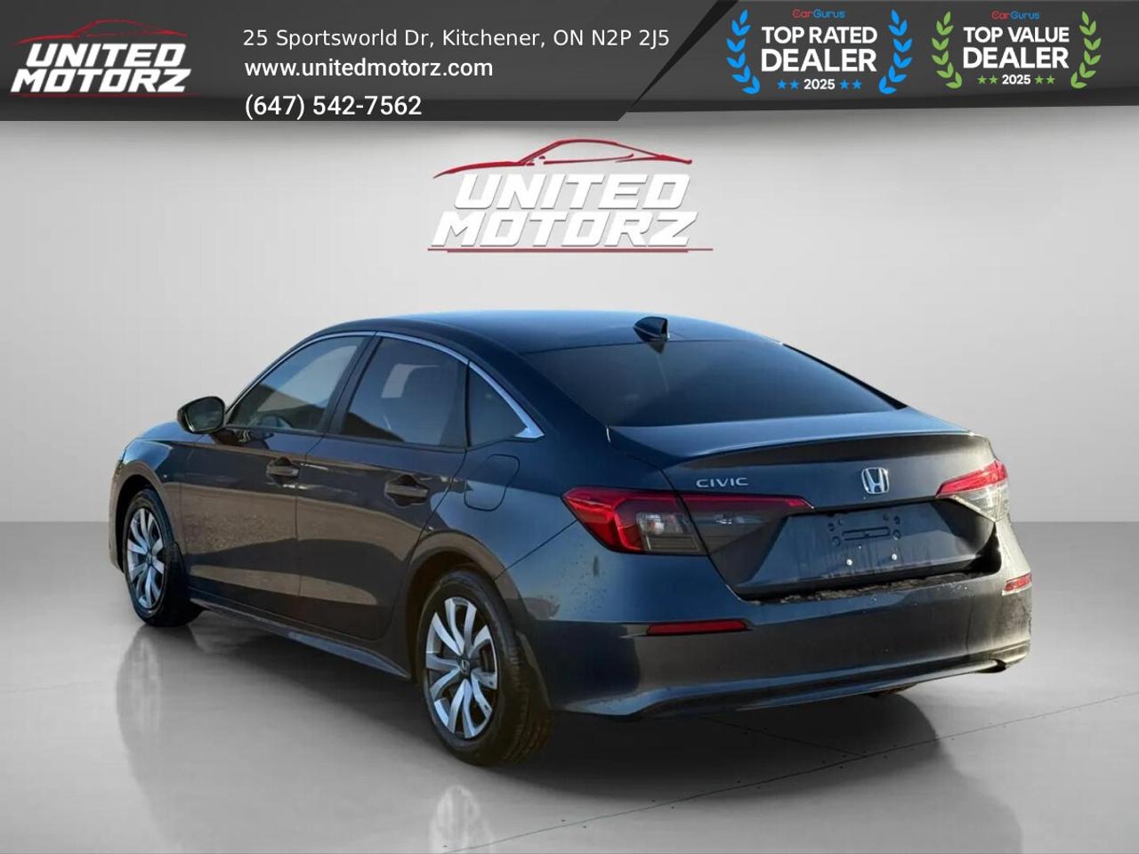 2022 Honda Civic LX CVT FWD 2.0L ~SAFETY CERTIFIED~ Photo