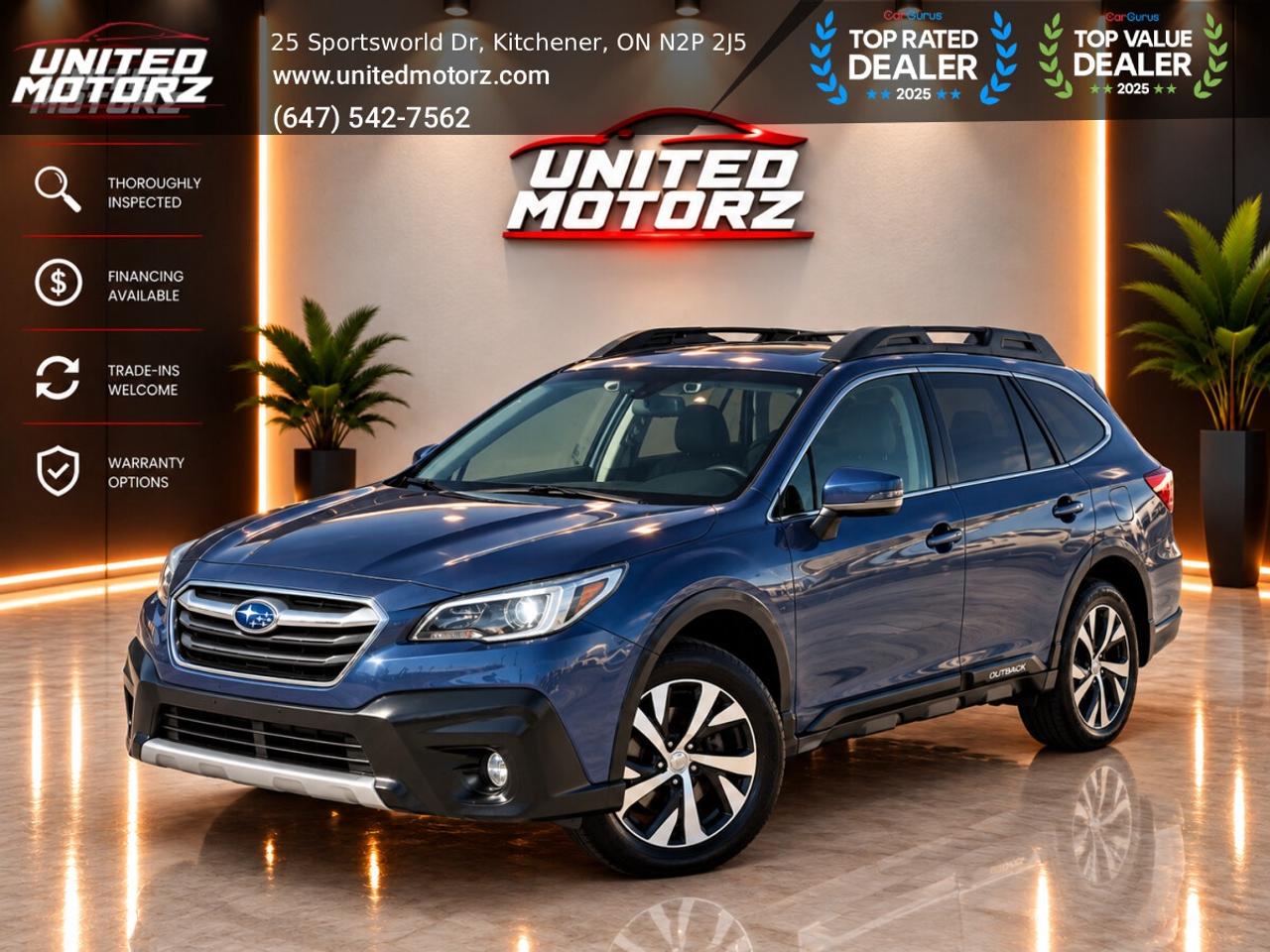 2021 Subaru Outback LIMITED XT AWD 2.4L~SAEFTY CERTIFIED~ Photo0