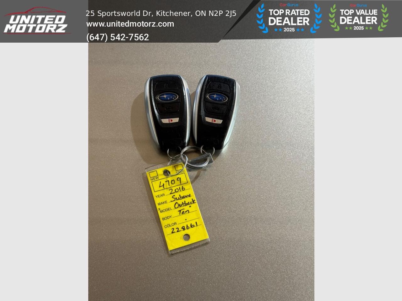 2016 Subaru Outback Wgn CVT 2.5i w/Limited Pkg 4cyl~SAFETY CERTIFIED~ Photo