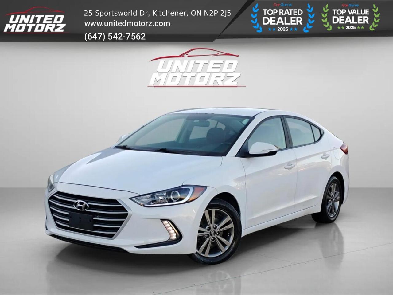 2018 Hyundai Elantra GL FWD 2.0L 4cyl~SAFETY CERTIFIED~LOW KMS~ Photo1