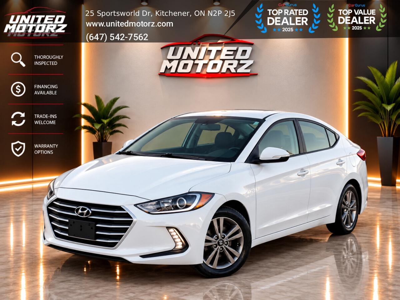 2018 Hyundai Elantra GL FWD 2.0L 4cyl~SAFETY CERTIFIED~LOW KMS~ Photo0