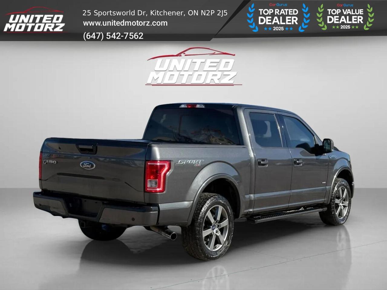 2016 Ford F-150 XLT Sport SuperCrew 145" 4WD 2.7L 6cyl~SAEFTY CERT Photo