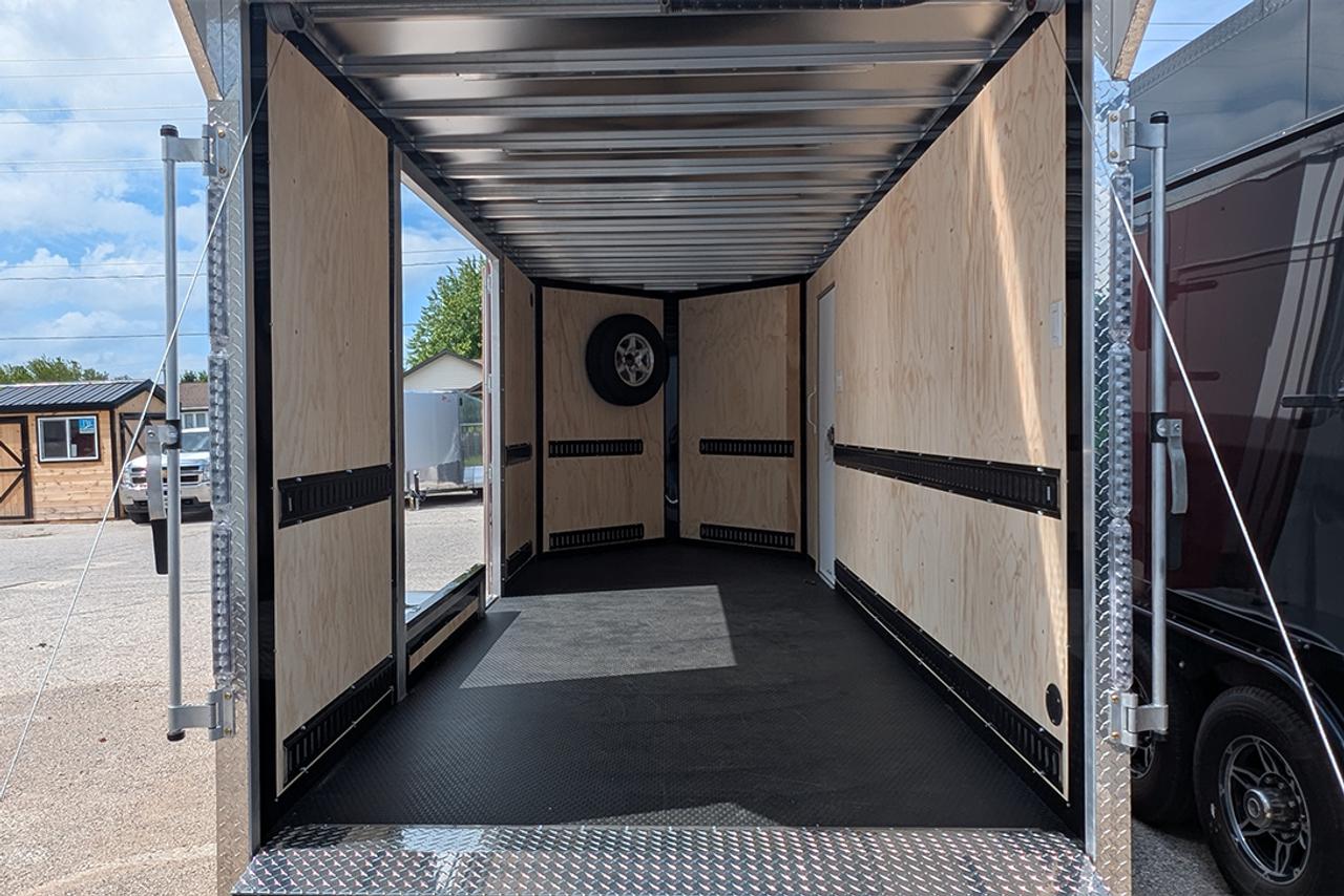 2026 Canadian Trailer Company 7x16 V-Nose Cargo Trailer Aluminum Tandem Axle Photo12
